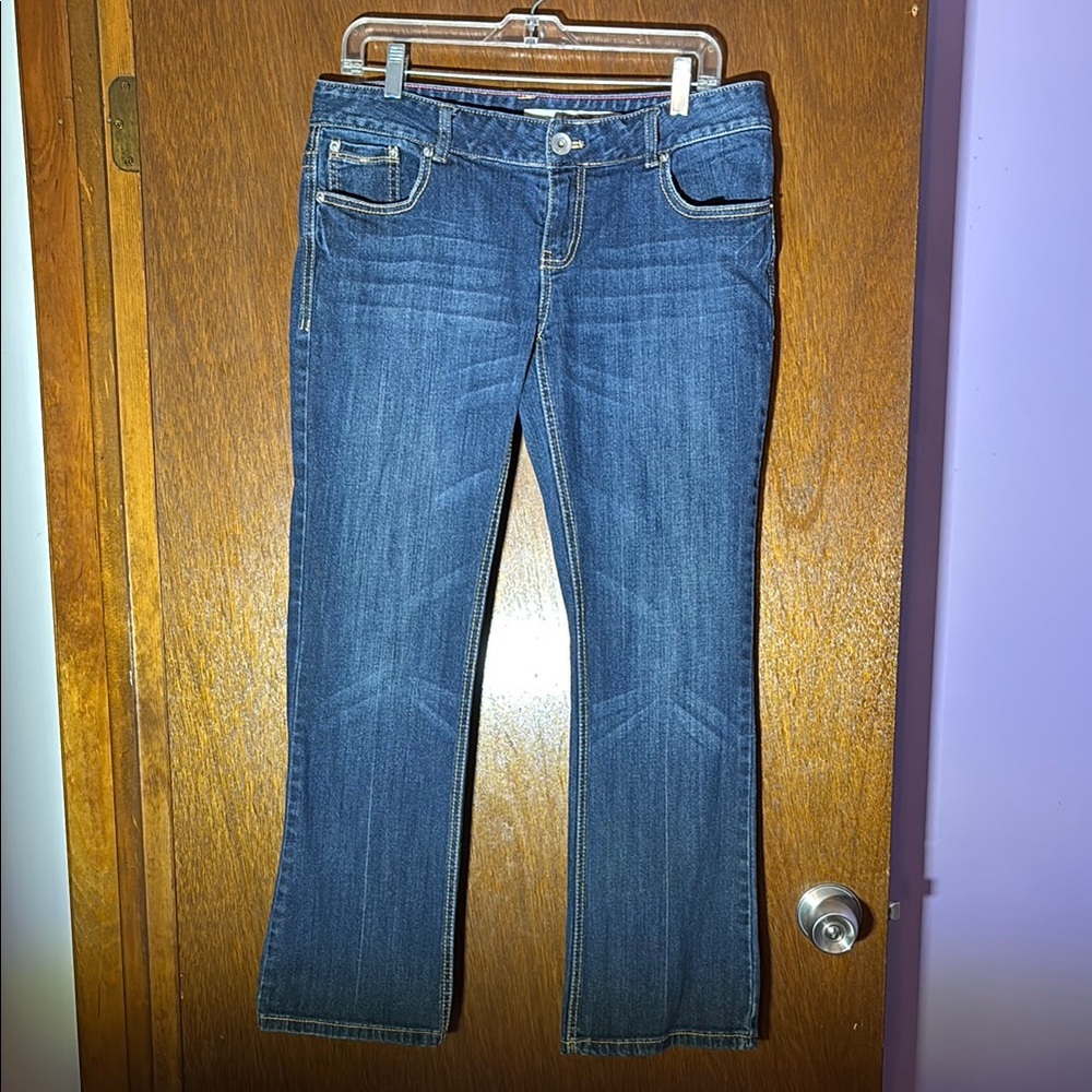 Dkny Blue Boot Cut Jeans